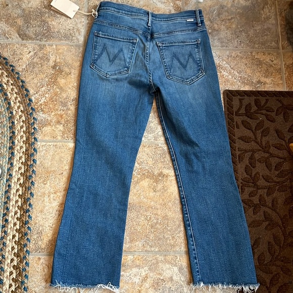 MOTHER The Insider Crop Step Fray Size 28 NWT - Picture 16 of 16